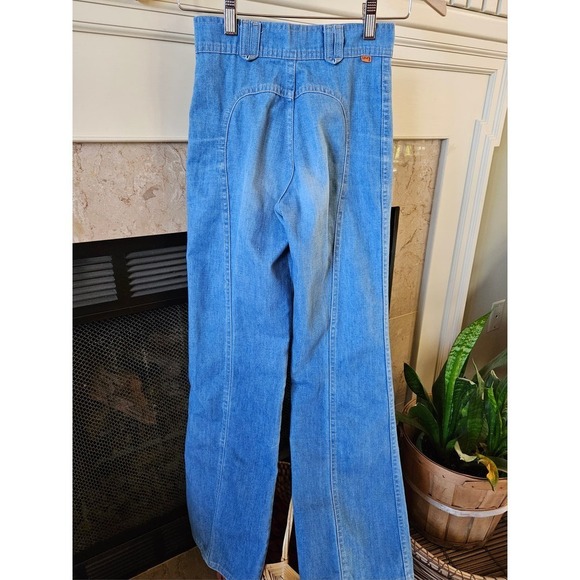 Levi's Blue Flare & Wide Leg Jeans - Picture 14 of 14